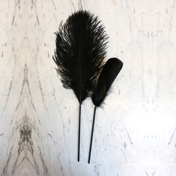 깃털스틱(타조+거위깃털 세트) 디퓨저 발향용 섬유리드스틱